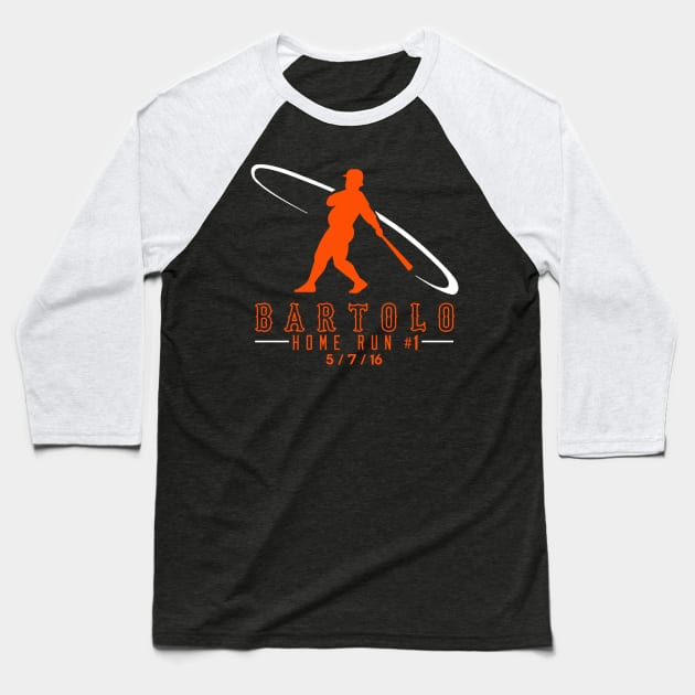 Tolo Goes Yard Baseball T-Shirt by CineFluxProd